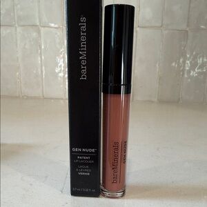 bareMinerals Gen Nude Patent Lip Lacquer — IRL
